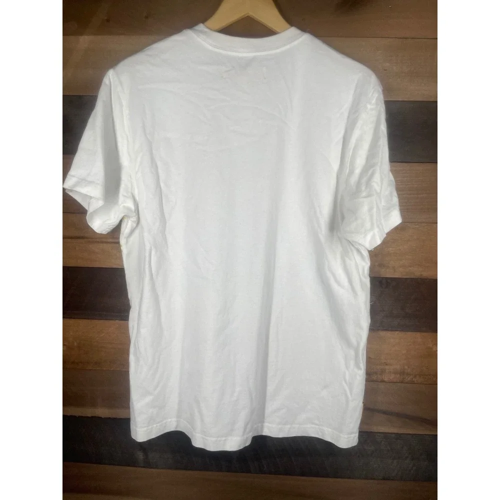 Round Two Graphic T Shirt Landscape Nature White Mens Small S